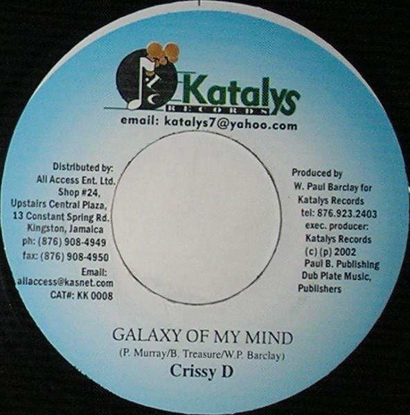 7-дюймовая пластинка CRISSY D Galaxy Of My Mind KK0008 2002 Ямайка Регги Ска Даб Б/у
7-дюймовая пластинка CRISSY D Galaxy Of My Mind KK0008 2002 Ямайка Регги Ска Даб Б/у