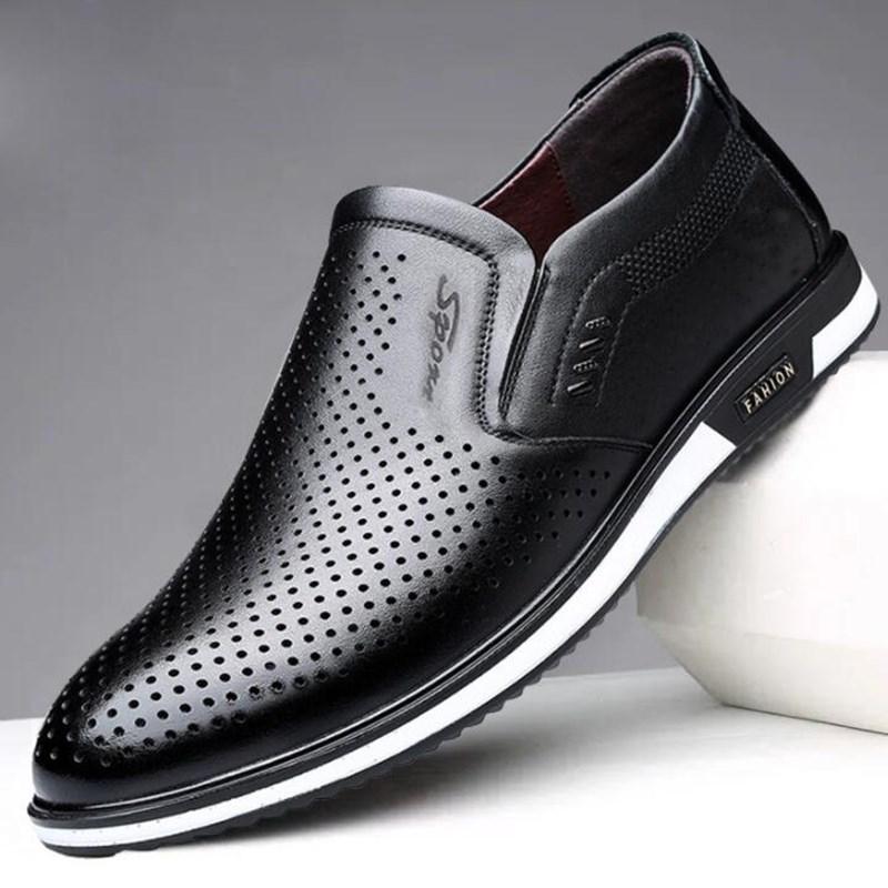Весна-Осень Мужские повседневные кожаные дышащие кожаные туфли Мужские белые кожаные туфли Слипоны Мужские туфли на плоской подошве 42
Весна-Осень Мужские повседневные кожаные дышащие кожаные туфли Мужские белые кожаные туфли Слипоны Мужские туфли на плоской подошве 42