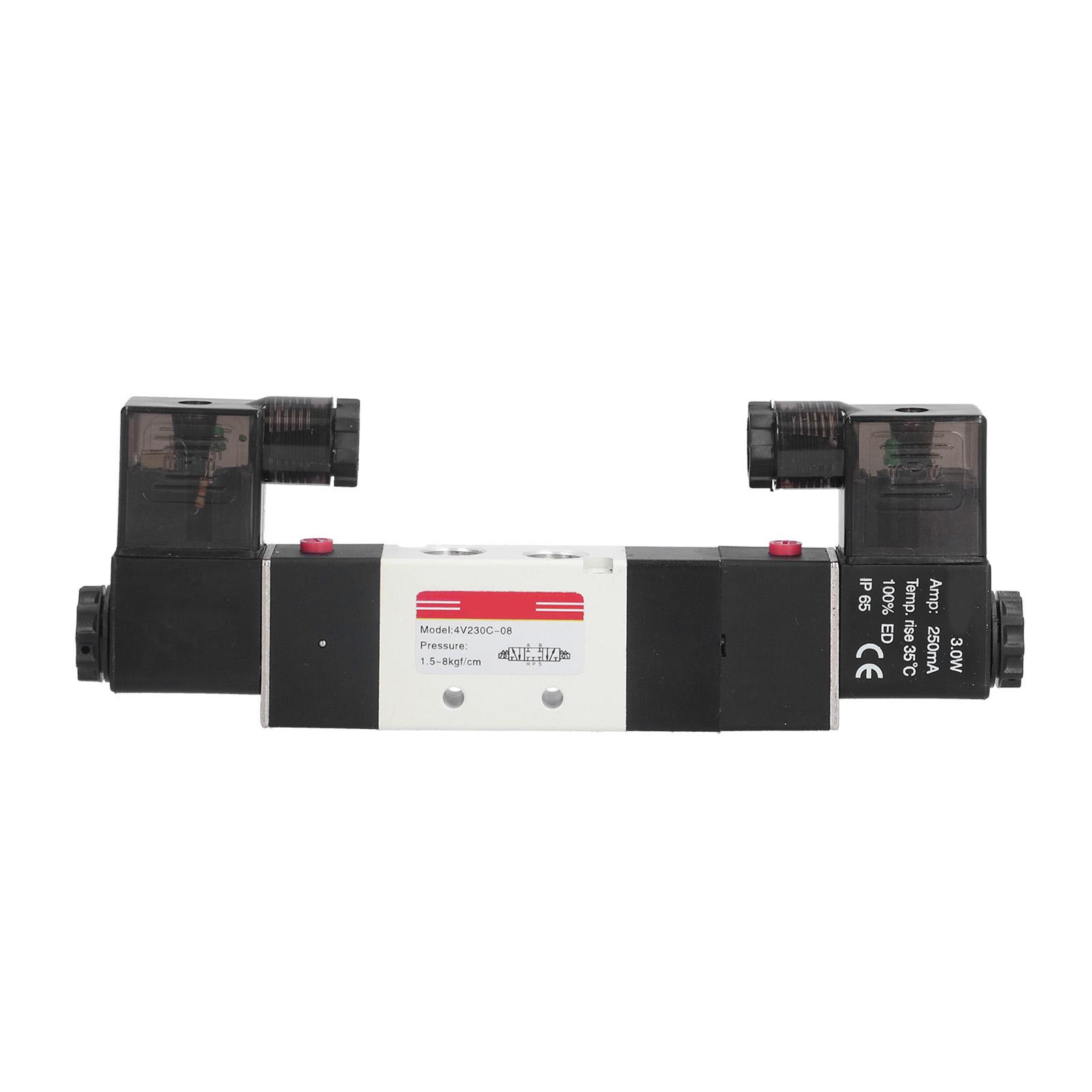 Pneumatic Solenoid Valve 3 Position 5 Way Stable Durable Sturdy Compact Rustproof Anticorrosion
Pneumatic Solenoid Valve 3 Position 5 Way Stable Durable Sturdy Compact Rustproof Anticorrosion