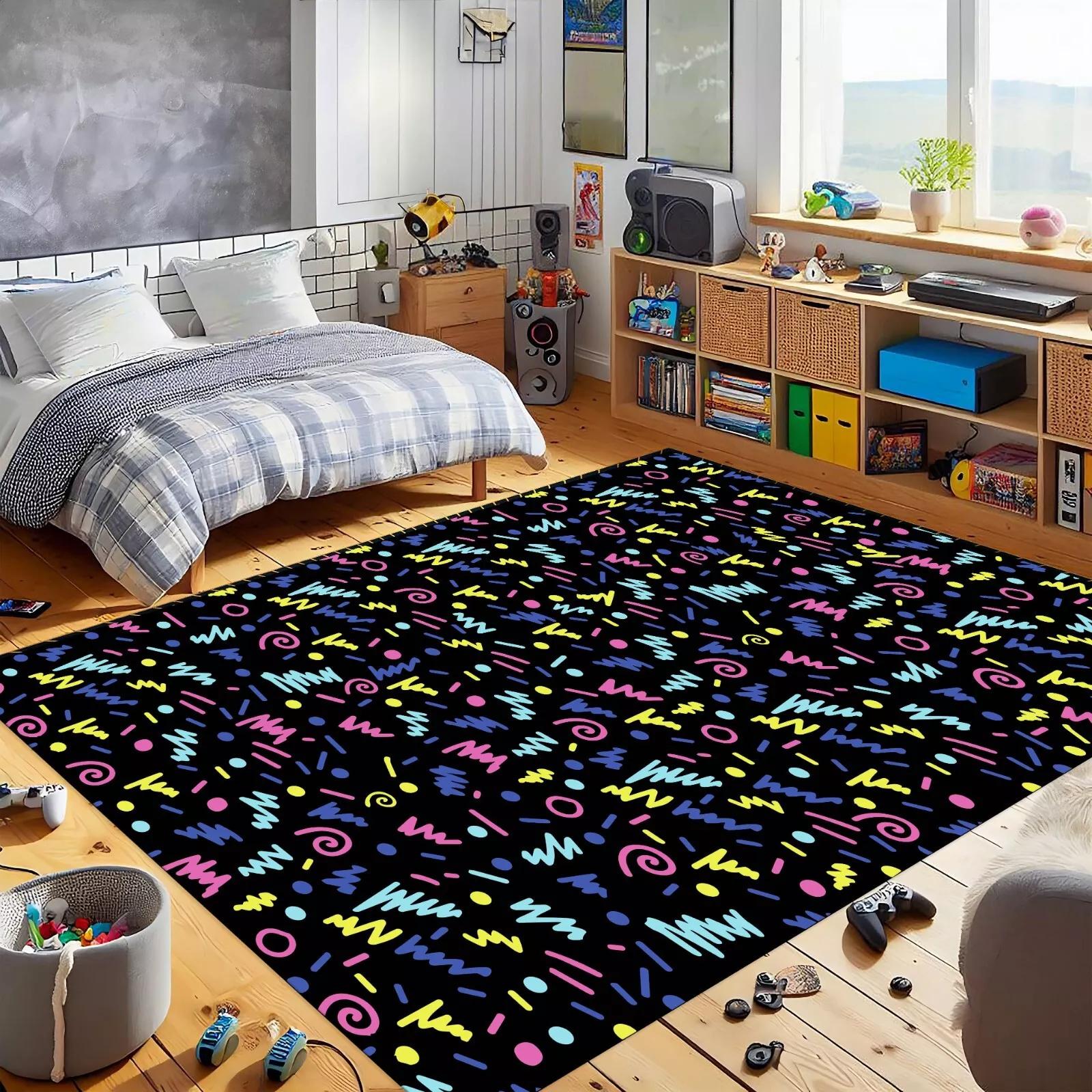 Arcade Star Carpet Bowling Hall Carpet Arcade Bar Carpet Retro Arcade Carpet Non-slip Suitable for Bedroom Kitchen 80x120cm
Arcade Star Carpet Bowling Hall Carpet Arcade Bar Carpet Retro Arcade Carpet Non-slip Suitable for Bedroom Kitchen 80x120cm