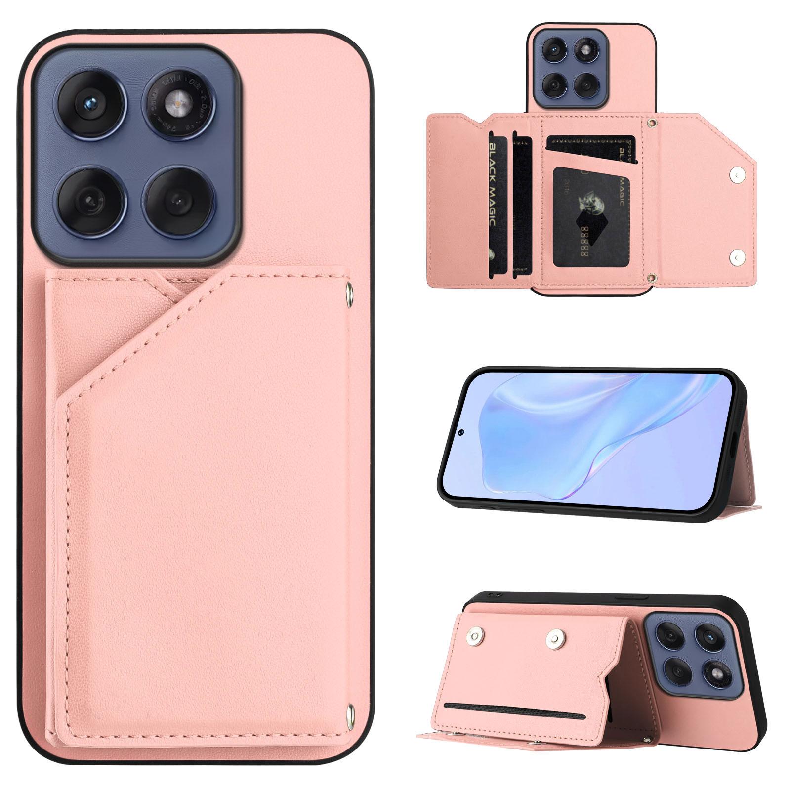 For Motorola Edge 60 5G/Motorola Edge 60s 5G/Motorola Edge 60 Fusion 5G Case Card Holder Kickstand Skin-Touch Phone Cover with Wrist Strap Light Purple
For Motorola Edge 60 5G/Motorola Edge 60s 5G/Motorola Edge 60 Fusion 5G Case Card Holder Kickstand Skin-Touch Phone Cover with Wrist Strap Light Purple