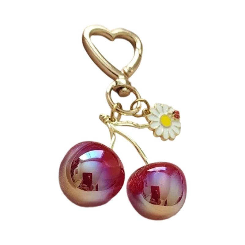 Practical Cherrys Key Holder Accessory Sturdy Alloy Charm Texture with Heart Clasp Keys Ornament Decoration
Practical Cherrys Key Holder Accessory Sturdy Alloy Charm Texture with Heart Clasp Keys Ornament Decoration