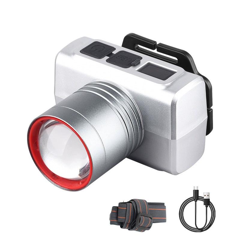 1200Lum Tactical LED Headlamp - USB Rechargeable Head Flasglight, Zoomable Sensor Light for Night Fishing, Hunting, Emergency срібний
1200Lum Tactical LED Headlamp - USB Rechargeable Head Flasglight, Zoomable Sensor Light for Night Fishing, Hunting, Emergency срібний