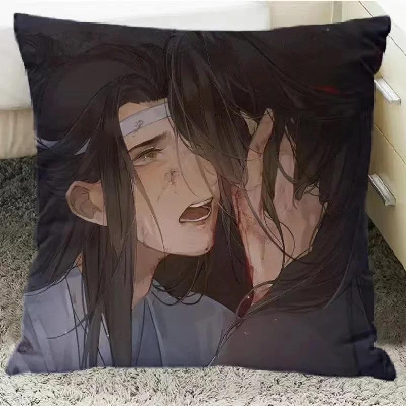 Двусторонняя наволочка с принтом Grandmaster of Demonic Cult, Китай, Danmei, аниме, Mo Dao Zu Shi Lan, Wangji Wei Wuxian, чехол для подушки 45x45cm
Двусторонняя наволочка с принтом Grandmaster of Demonic Cult, Китай, Danmei, аниме, Mo Dao Zu Shi Lan, Wangji Wei Wuxian, чехол для подушки 45x45cm