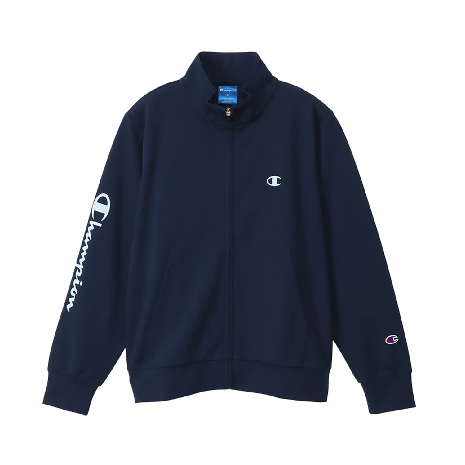 Champion Script Logo Zip Dark Navy Size M Women s Quick-Drying Jacket, (CW-YSE01),
Champion Script Logo Zip Dark Navy Size M Women s Quick-Drying Jacket, (CW-YSE01),