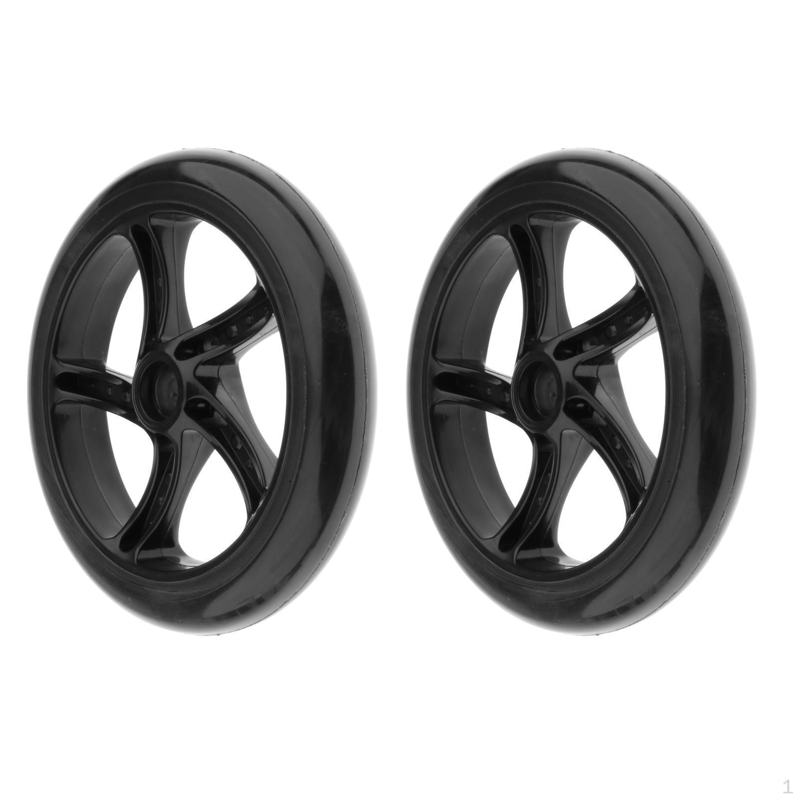 1 Pair 180 Wheels Spare Tires Roller pro Outdoor Cycling Equipment 330lbs Black
1 Pair 180 Wheels Spare Tires Roller pro Outdoor Cycling Equipment 330lbs Black