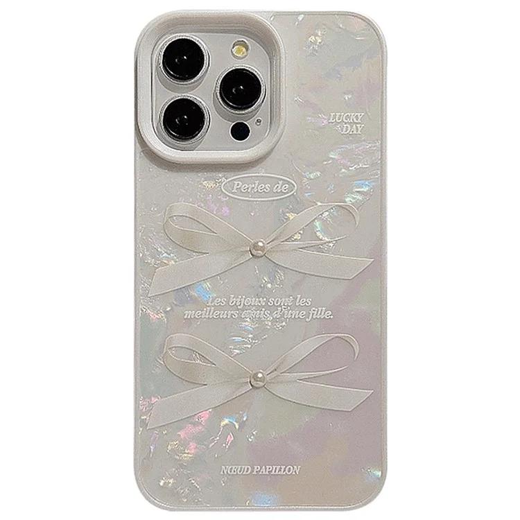 For iPhone 14 Pro TPU Case Seashell Pattern Pearl Decor Protective Phone Cover - Rubberized
For iPhone 14 Pro TPU Case Seashell Pattern Pearl Decor Protective Phone Cover - Rubberized