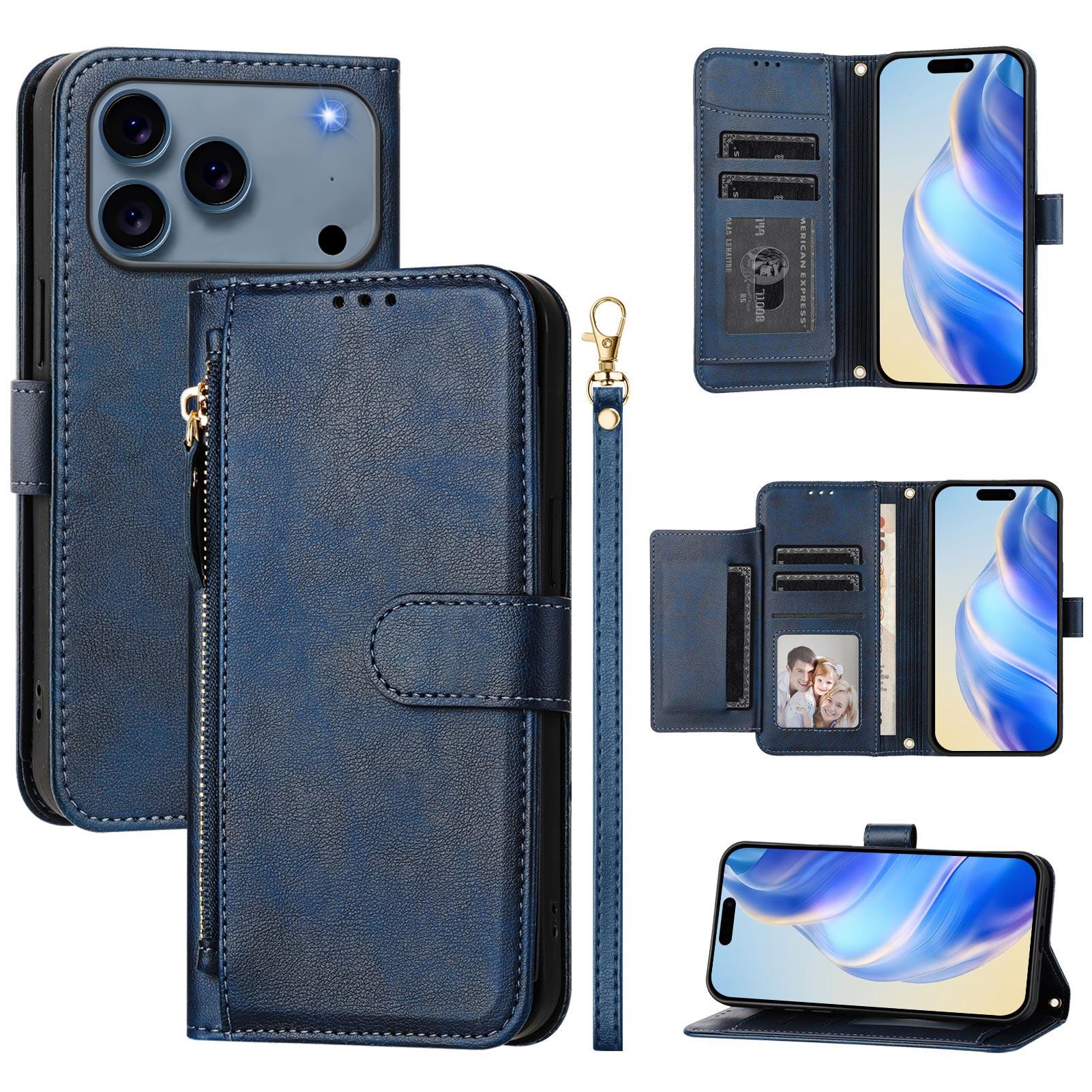 For iPhone 17 Pro Max Case Zipper Pocket Multiple Card Slots Leather Phone Cover C
For iPhone 17 Pro Max Case Zipper Pocket Multiple Card Slots Leather Phone Cover C