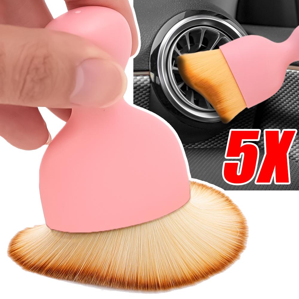 New Arrival Pink Detailing Brush Universal Conditioner Air Outlet Soft Fur Clean Brushes Car Crevice Dusting Cleaning Tools
New Arrival Pink Detailing Brush Universal Conditioner Air Outlet Soft Fur Clean Brushes Car Crevice Dusting Cleaning Tools