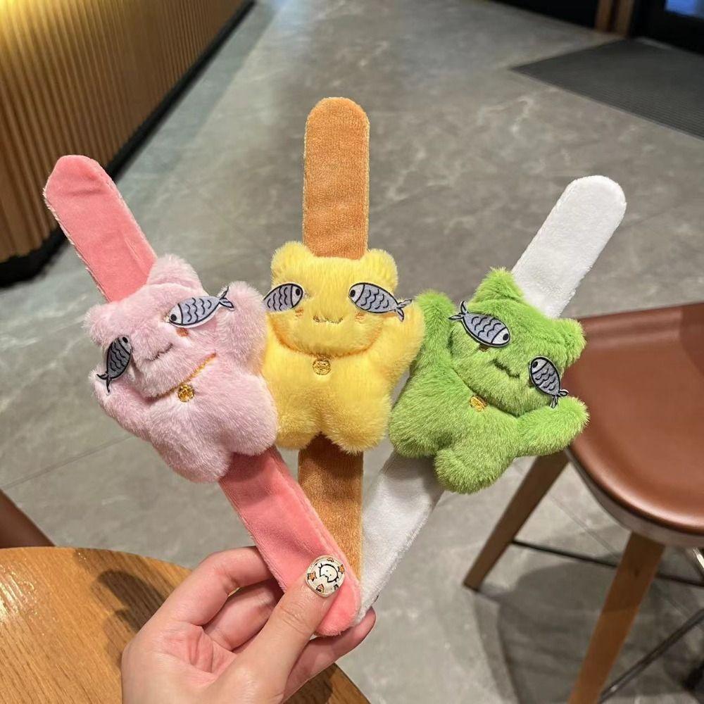 Wrist Style Cat Slap Bracelet Series Fish Cat Cartoon Animal Popping Circle Christmas Toy
Wrist Style Cat Slap Bracelet Series Fish Cat Cartoon Animal Popping Circle Christmas Toy
