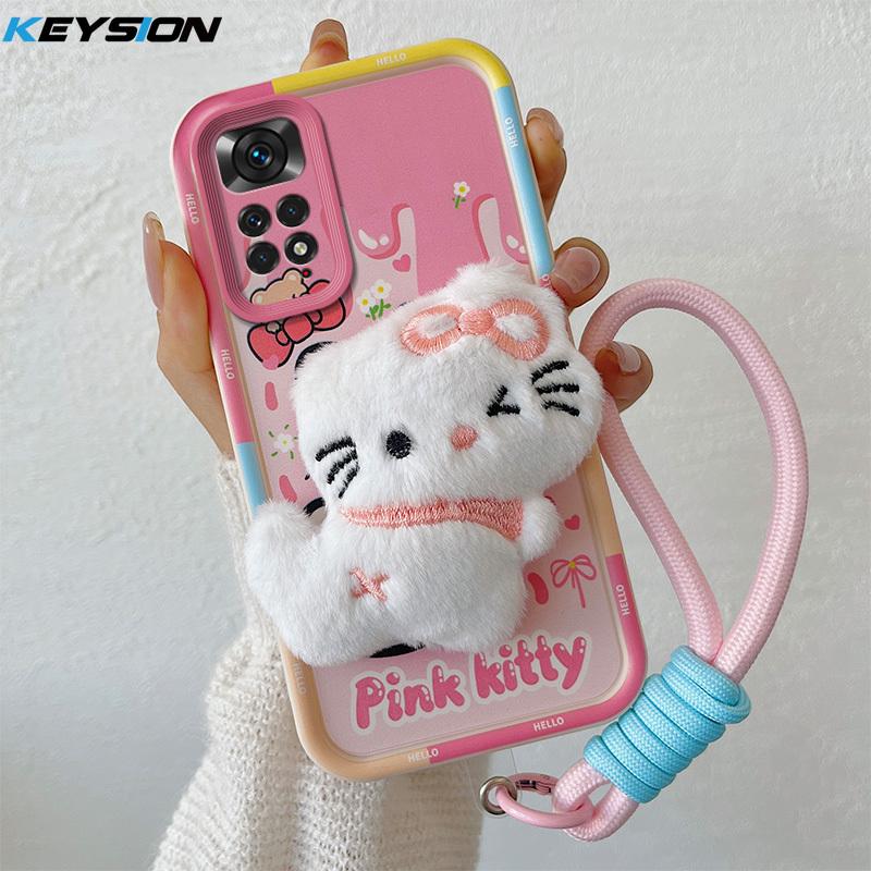 KEYSION Милый 3D Мультяшный Плюшевый Чехол для Redmi Note 11 Pro 5G 11S Шнурок Силиконовый Противоударный Чехол для Телефона для Redmi Note 12 Pro 4G for Redmi Note 11
KEYSION Милый 3D Мультяшный Плюшевый Чехол для Redmi Note 11 Pro 5G 11S Шнурок Силиконовый Противоударный Чехол для Телефона для Redmi Note 12 Pro 4G for Redmi Note 11