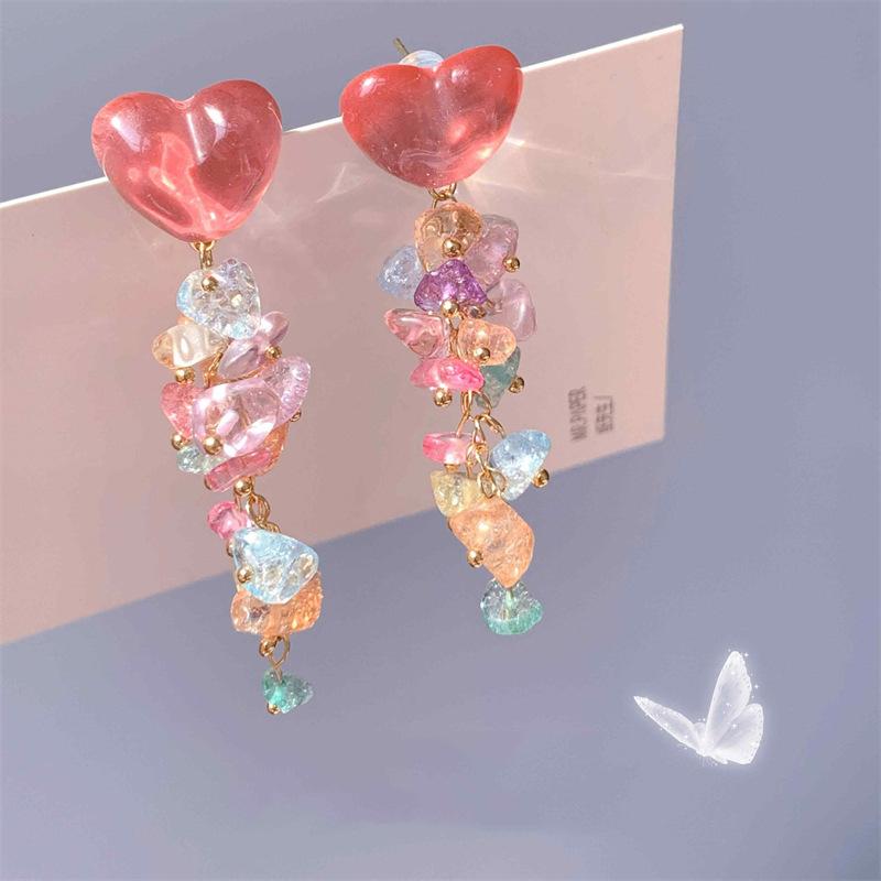 Spring Garden~ Spring and Summer New Flower Fringed Earrings Mori Sweet Small Fresh Stud Earrings Temperament White Earrings
Spring Garden~ Spring and Summer New Flower Fringed Earrings Mori Sweet Small Fresh Stud Earrings Temperament White Earrings