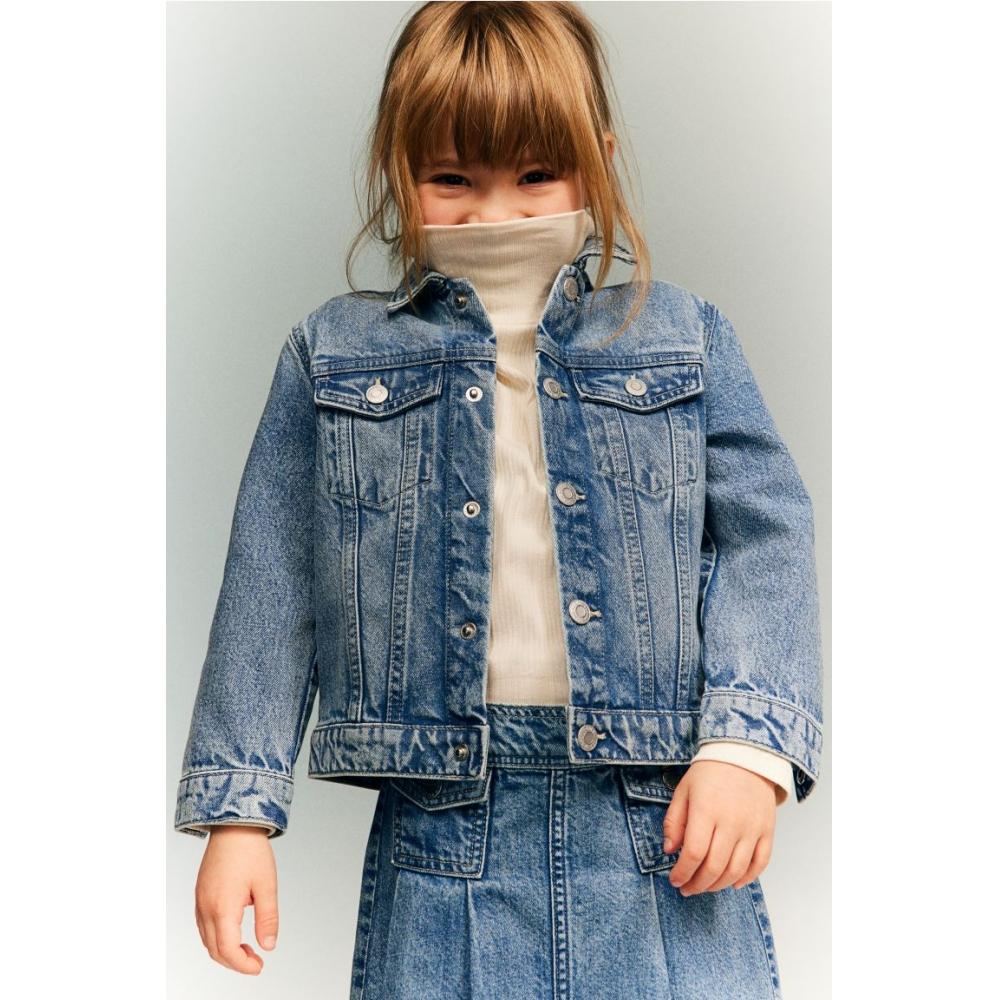 Джинсовая куртка HM джинсовая синяя
Джинсовая куртка HM джинсовая синяя