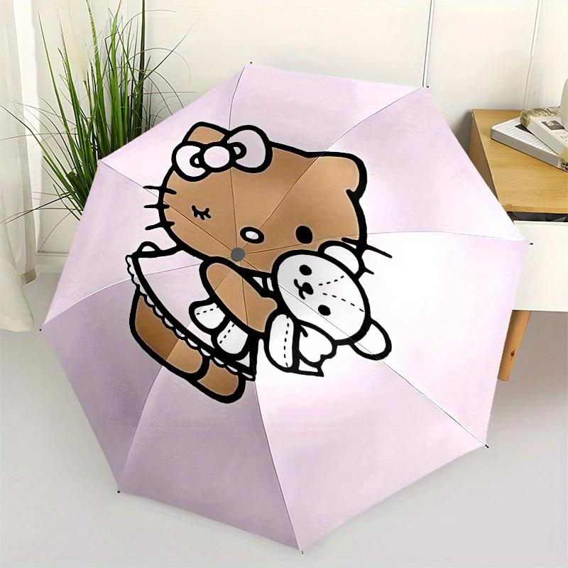Hello Kitty, Teddy Bear Automatic Opening and Closing Parasol Compact Travel umbrella with 8 Ribs for Women and Men Ideal Birthday/Christmas
Hello Kitty, Teddy Bear Automatic Opening and Closing Parasol Compact Travel umbrella with 8 Ribs for Women and Men Ideal Birthday/Christmas