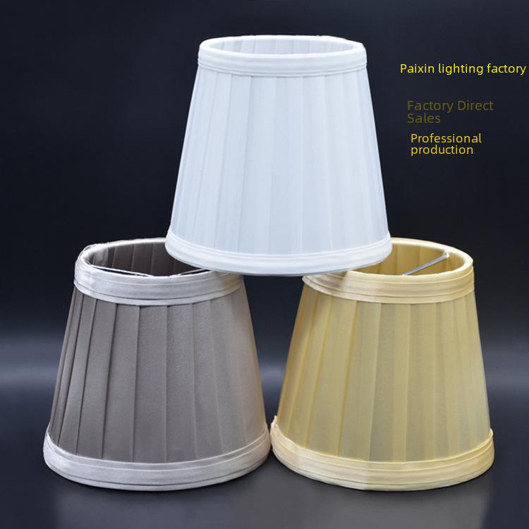Handcrafted Foldable Fabric Lampshade for European-Style Pendant & Wall Lamps PX122 Black
Handcrafted Foldable Fabric Lampshade for European-Style Pendant & Wall Lamps PX122 Black