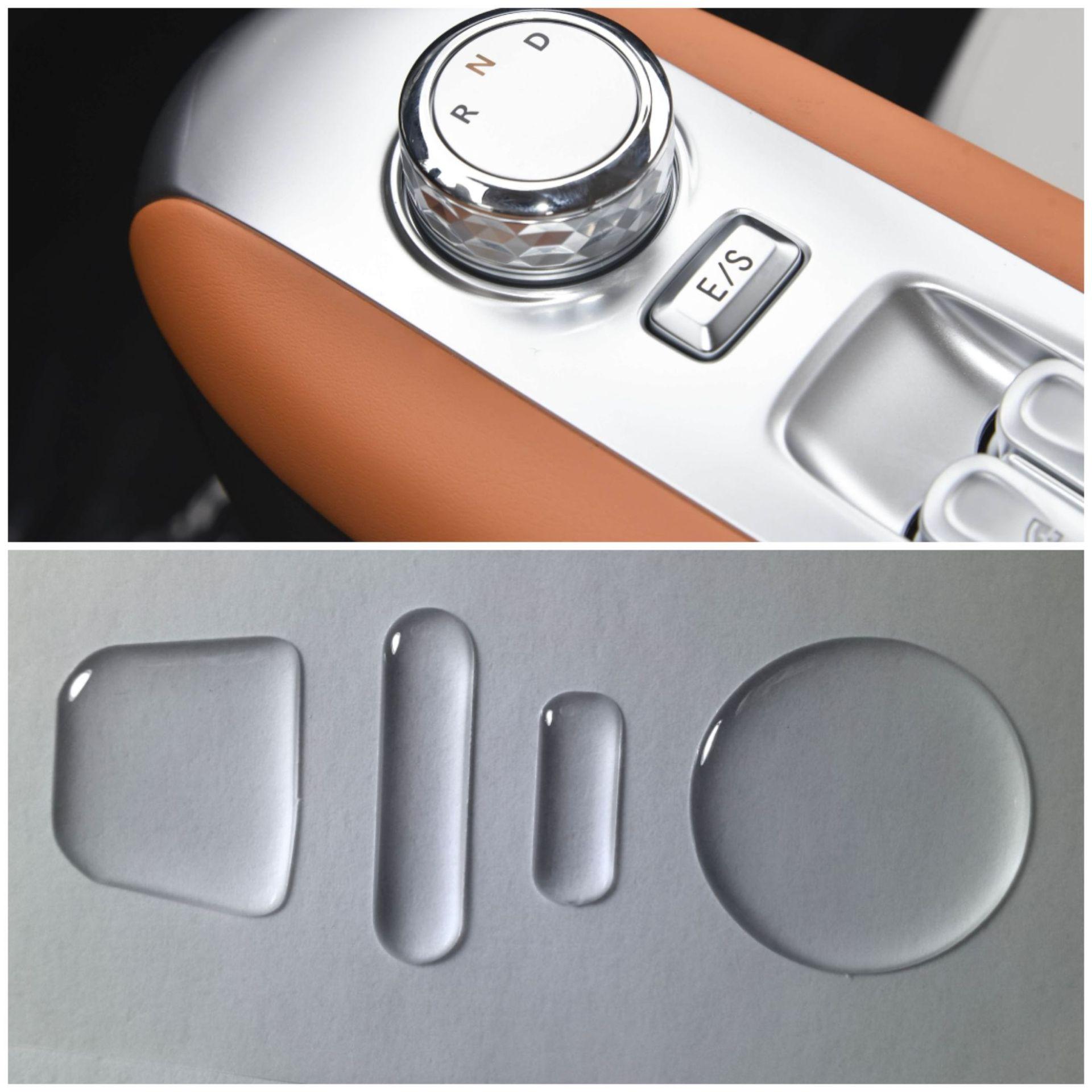 Changan Lumin Gear Shift Button Protective Stickers, 25-Pack, Transparent Corn Shape
Changan Lumin Gear Shift Button Protective Stickers, 25-Pack, Transparent Corn Shape