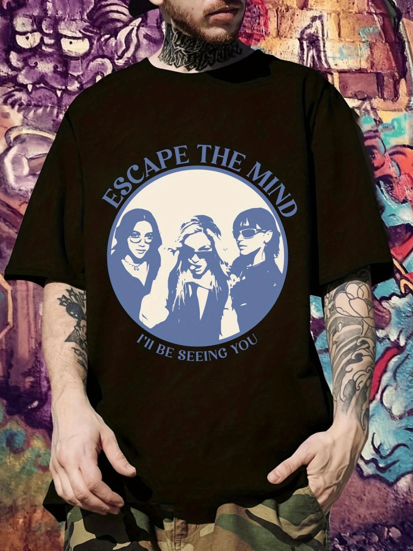 Graphic T-shirt - Escape The Mind Design with People L
Graphic T-shirt - Escape The Mind Design with People L