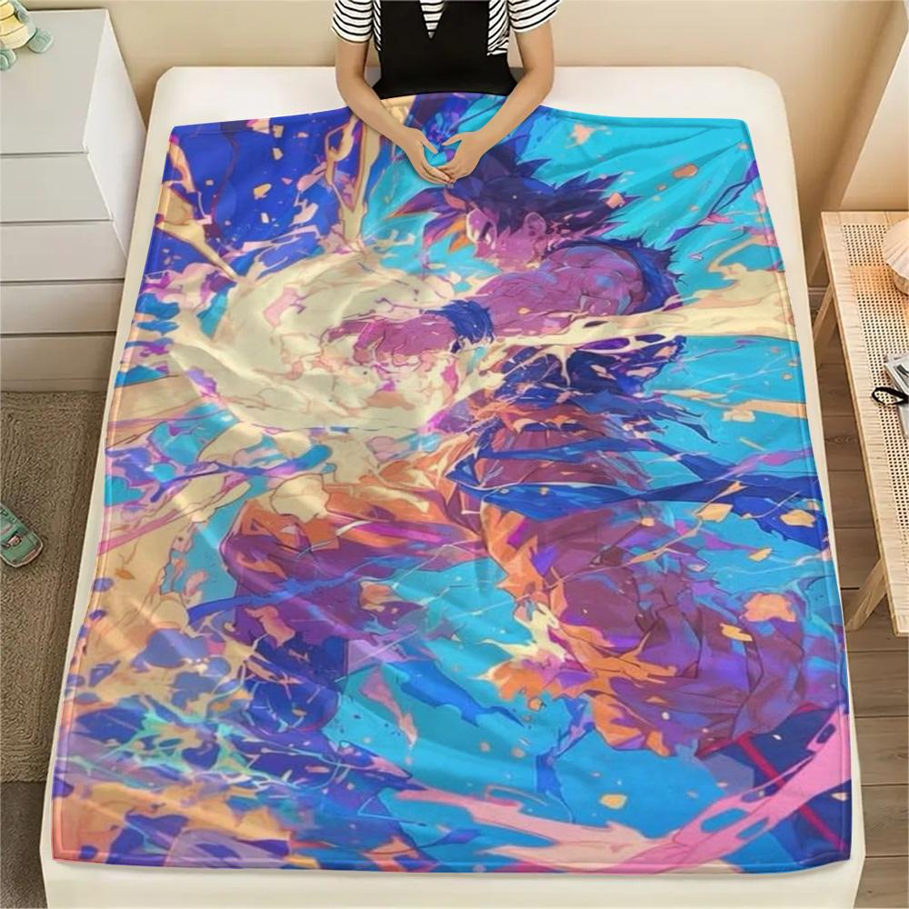 Goku Household Essential Printed Flannel Blanket, Warm Cover for Chair, Bed, Sofa, Bedroom and Picnic.-TING 75x90cm
Goku Household Essential Printed Flannel Blanket, Warm Cover for Chair, Bed, Sofa, Bedroom and Picnic.-TING 75x90cm