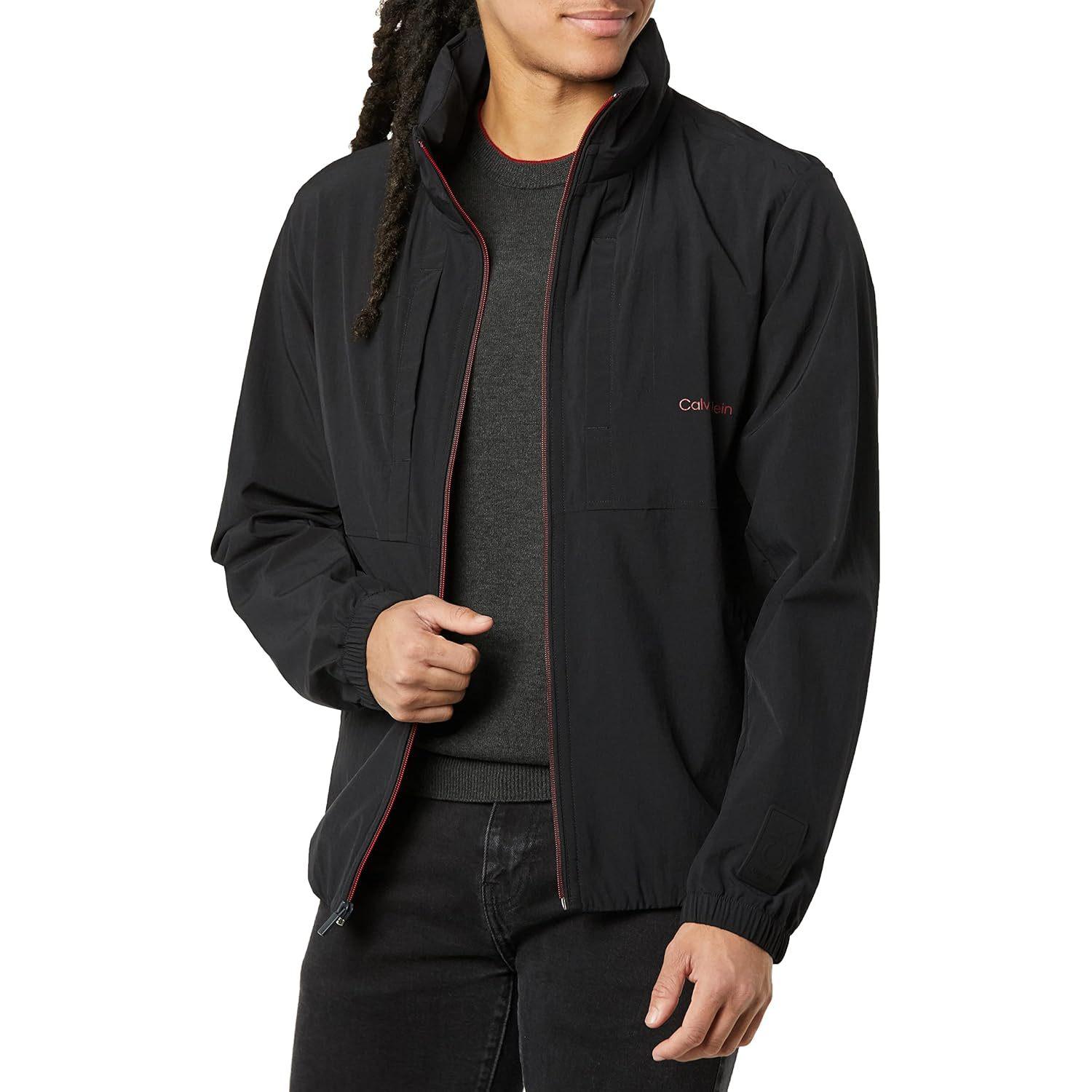 Calvin Klein Minimalist Comfortable Versatile Stand Collar Long Sleeve Jacket Men jackets Black 40CP516-001 XL
Calvin Klein Minimalist Comfortable Versatile Stand Collar Long Sleeve Jacket Men jackets Black 40CP516-001 XL