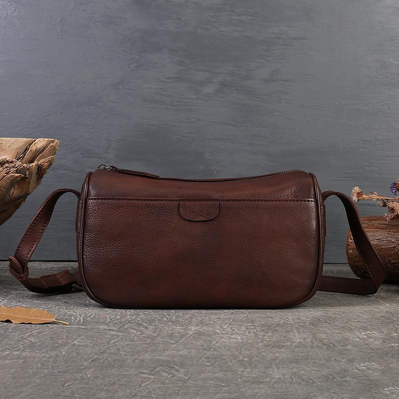 Johnature Vintage Genuine Leather Versatile Women Bag Handmade Cowhide Casual Solid Color Shoulder & Crossbody Bags кавовий
Johnature Vintage Genuine Leather Versatile Women Bag Handmade Cowhide Casual Solid Color Shoulder & Crossbody Bags кавовий