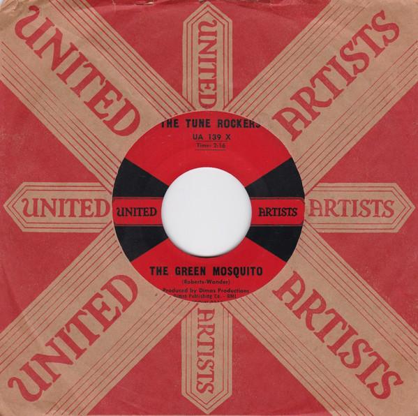7inch Record TUNE ROCKERS - The Green Mosquito / Warm Up UA139X United Artists 1958 US Rock Used
7inch Record TUNE ROCKERS - The Green Mosquito / Warm Up UA139X United Artists 1958 US Rock Used