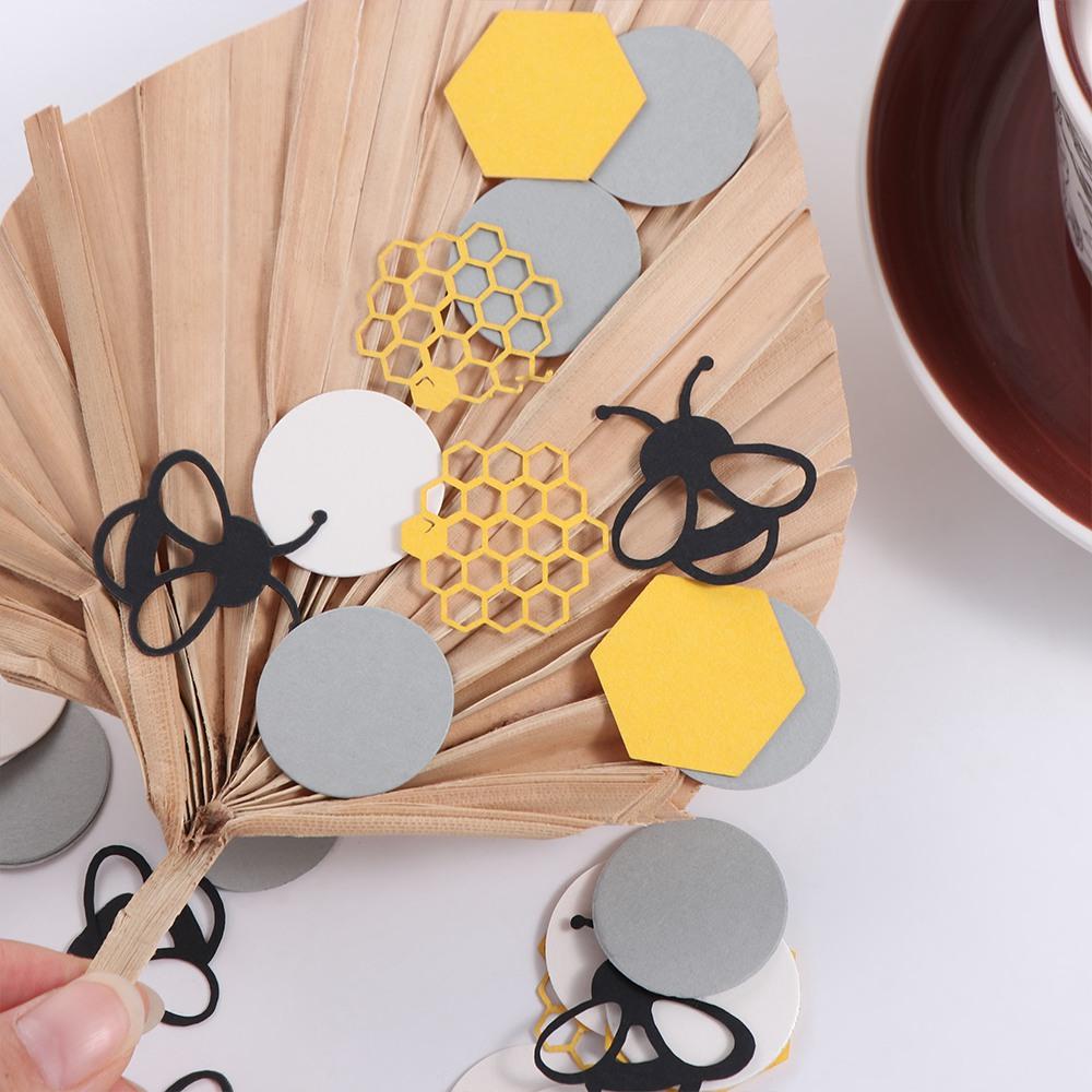 100pcs Black Golden Bumble Bee Confetti Paper Bee Theme Decoration Home Holiday Decor 100pcs
100pcs Black Golden Bumble Bee Confetti Paper Bee Theme Decoration Home Holiday Decor 100pcs