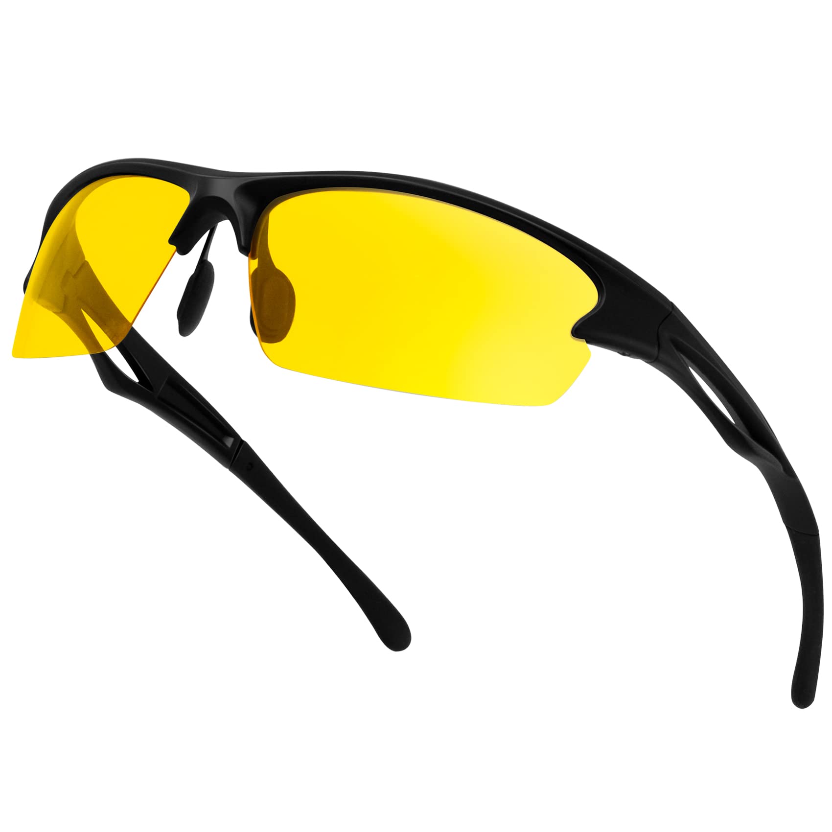 KANASTAL Night Driving Sunglasses with Yellow UV400 Perfect for Night and Black Men s Ultra-Elastic Earhooks, Lenses, Protection, Fishing, Driving,
KANASTAL Night Driving Sunglasses with Yellow UV400 Perfect for Night and Black Men s Ultra-Elastic Earhooks, Lenses, Protection, Fishing, Driving,