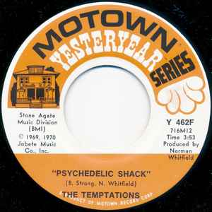 7inch Record TEMPTATIONS - Psychedelic Shack / I Can t Get Nex Y462F Motown UK Soul/Funk Used
7inch Record TEMPTATIONS - Psychedelic Shack / I Can t Get Nex Y462F Motown UK Soul/Funk Used