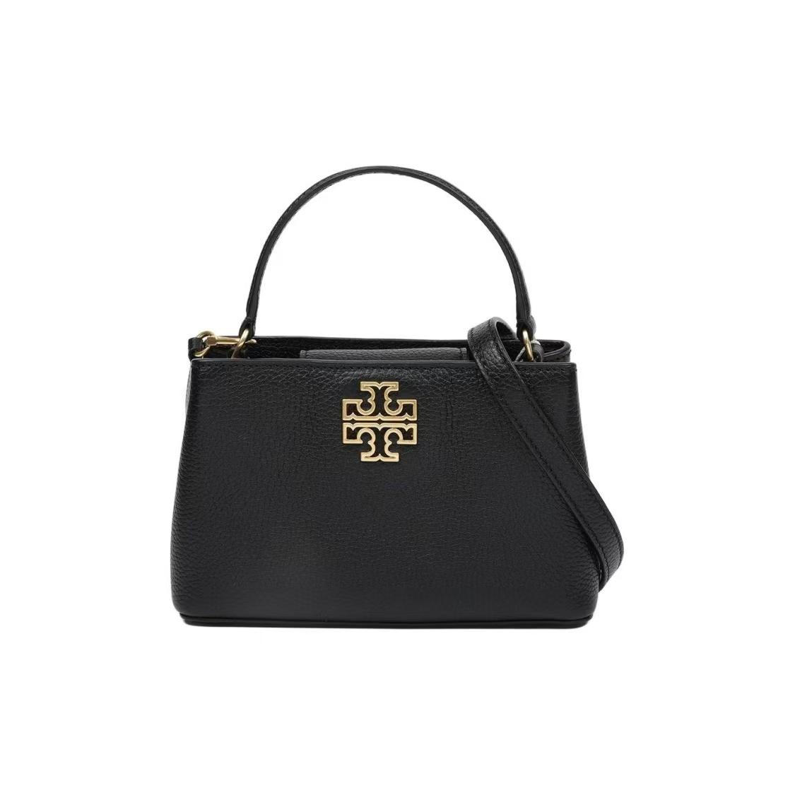 Tory Burch Britten Brand Micro Logo Detachable Shoulder Strap Pebbled Leather Shoulder Crossbody Tote Bag Women Handbags Black 139091-001 Basic Set (Bag+Dust Bag)
Tory Burch Britten Brand Micro Logo Detachable Shoulder Strap Pebbled Leather Shoulder Crossbody Tote Bag Women Handbags Black 139091-001 Basic Set (Bag+Dust Bag)