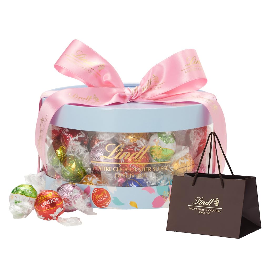 Lindt Подарочная коробка шоколада Lindor, сезонная, 54 предмета, синяя весна, сумка для переноски входит в комплект, сумка для покупок L входит в комплект синий
Lindt Подарочная коробка шоколада Lindor, сезонная, 54 предмета, синяя весна, сумка для переноски входит в комплект, сумка для покупок L входит в комплект синий