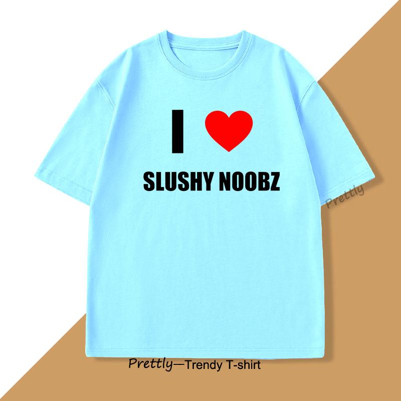 I Heart Slushy Noobz Fan Merch Tshirt Heavy Cotton Short Sleeve Tee Men Women Harajuku Breathable Funny Clothing Oversize Tops 4XL
I Heart Slushy Noobz Fan Merch Tshirt Heavy Cotton Short Sleeve Tee Men Women Harajuku Breathable Funny Clothing Oversize Tops 4XL