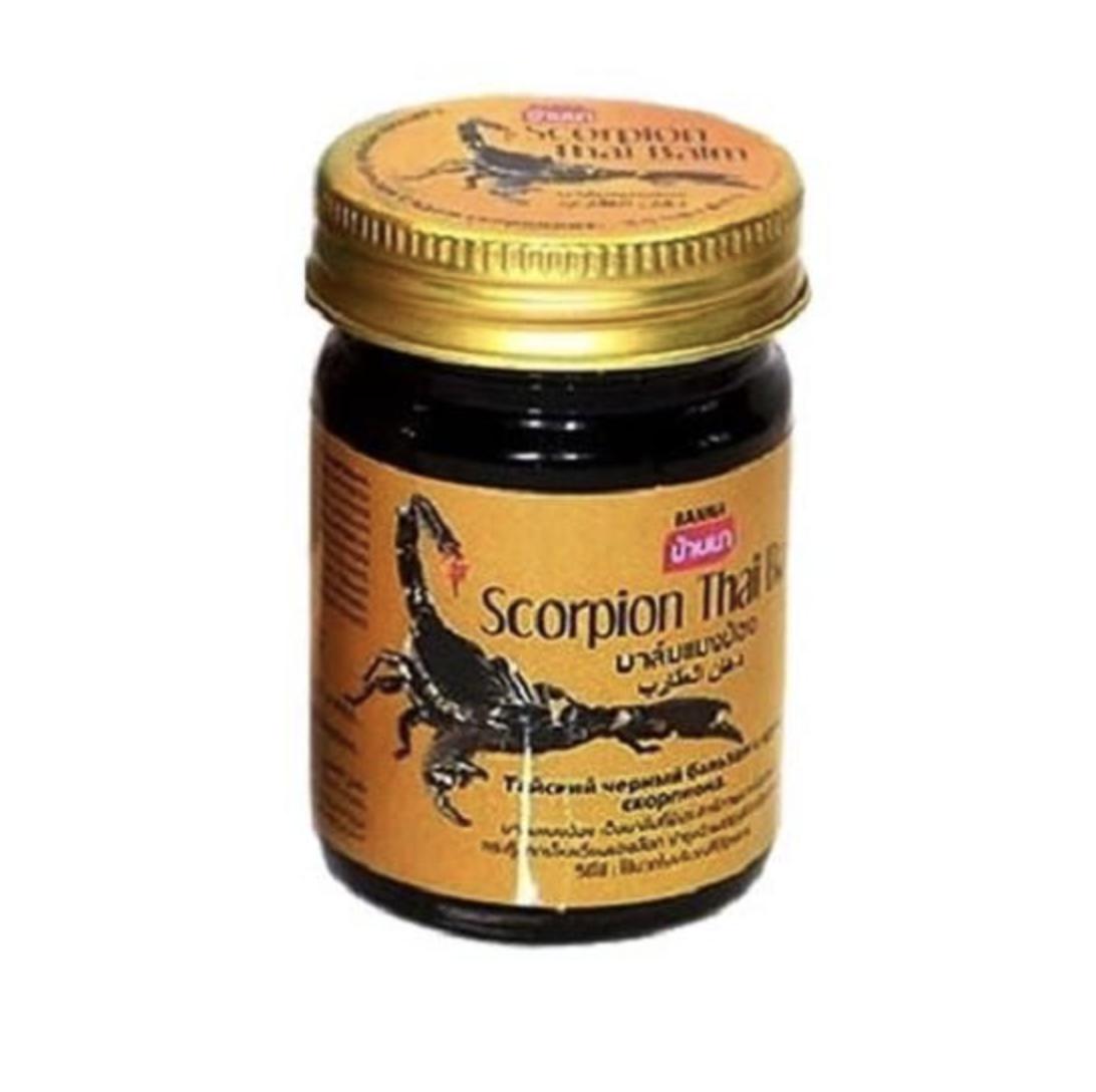 Бальзам Banna Scorpion Thai 50г/200г 200 g
Бальзам Banna Scorpion Thai 50г/200г 200 g