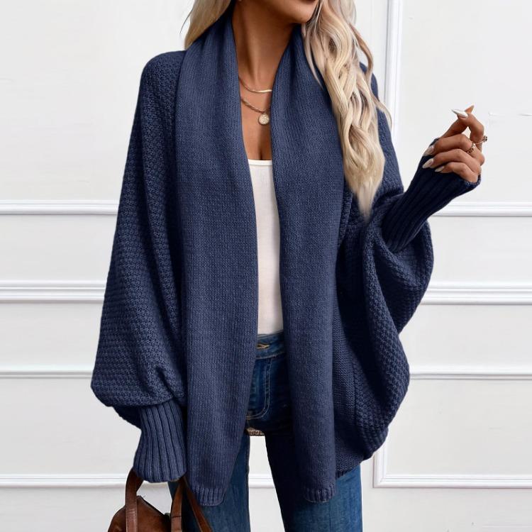 Fall Casual Womens Oversized Open Front Cardigan Sweater Long Sleeve Knit Coats One Size темно-синього кольору
Fall Casual Womens Oversized Open Front Cardigan Sweater Long Sleeve Knit Coats One Size темно-синього кольору