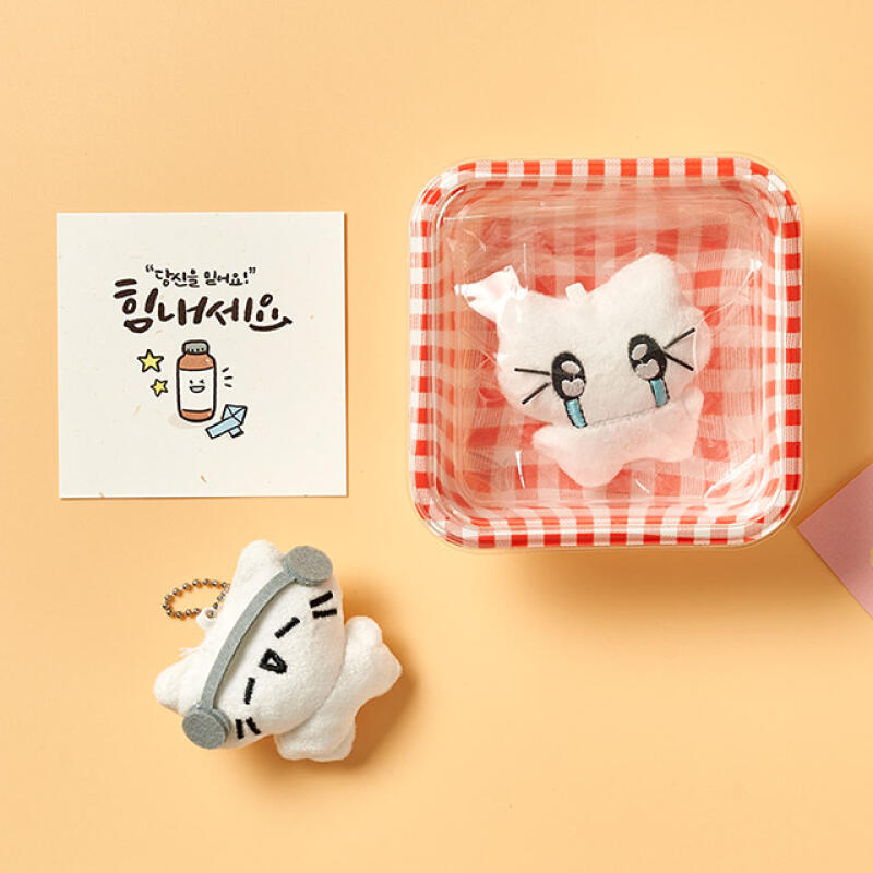 Headphone Cat Mini Doll Keychain + Message Card + Checkbox I m angry + checkbox
Headphone Cat Mini Doll Keychain + Message Card + Checkbox I m angry + checkbox