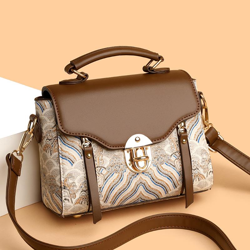 Retro senior sense simple portable new bag women s popular fashion versatile trend temperament shoulder messenger bag білий
Retro senior sense simple portable new bag women s popular fashion versatile trend temperament shoulder messenger bag білий