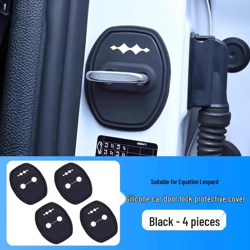 Equation Leopard 3/5/8 Titanium Car Door Lock Shock-Absorbing Silicone Buffer Cover Custom Silicone Door Lock Covers (Set of 4)
Equation Leopard 3/5/8 Titanium Car Door Lock Shock-Absorbing Silicone Buffer Cover Custom Silicone Door Lock Covers (Set of 4)