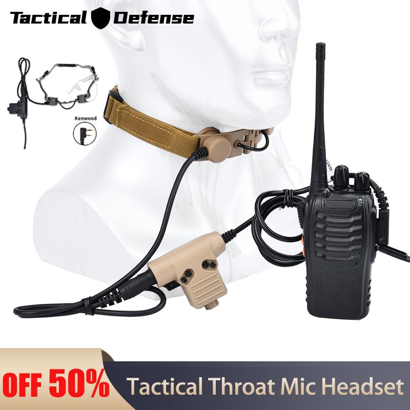 Тактичний горловий мікрофон Гарнітура Мікрофон Військовий страйкбол Полювання Охоронець Снайпер Горло з U94 PTT Fit Kenwood UV-5R UV-5X BK KEN
Тактичний горловий мікрофон Гарнітура Мікрофон Військовий страйкбол Полювання Охоронець Снайпер Горло з U94 PTT Fit Kenwood UV-5R UV-5X BK KEN