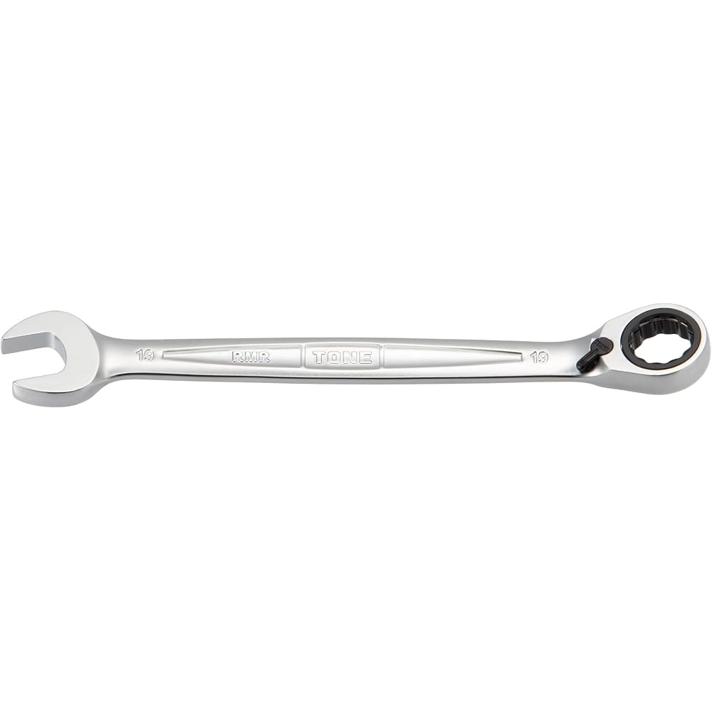 TONE RMR-19 Adjustable Ratchet Wrench 19mm Dual-Sided Tool
TONE RMR-19 Adjustable Ratchet Wrench 19mm Dual-Sided Tool