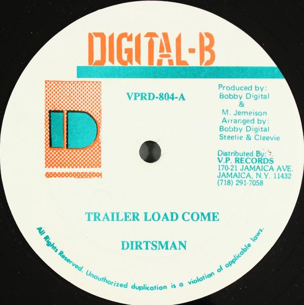 12inch Record DIRTSMAN Trailer Load Come VPRD804 DigitalB US Reggae Ska Dub Used
12inch Record DIRTSMAN Trailer Load Come VPRD804 DigitalB US Reggae Ska Dub Used