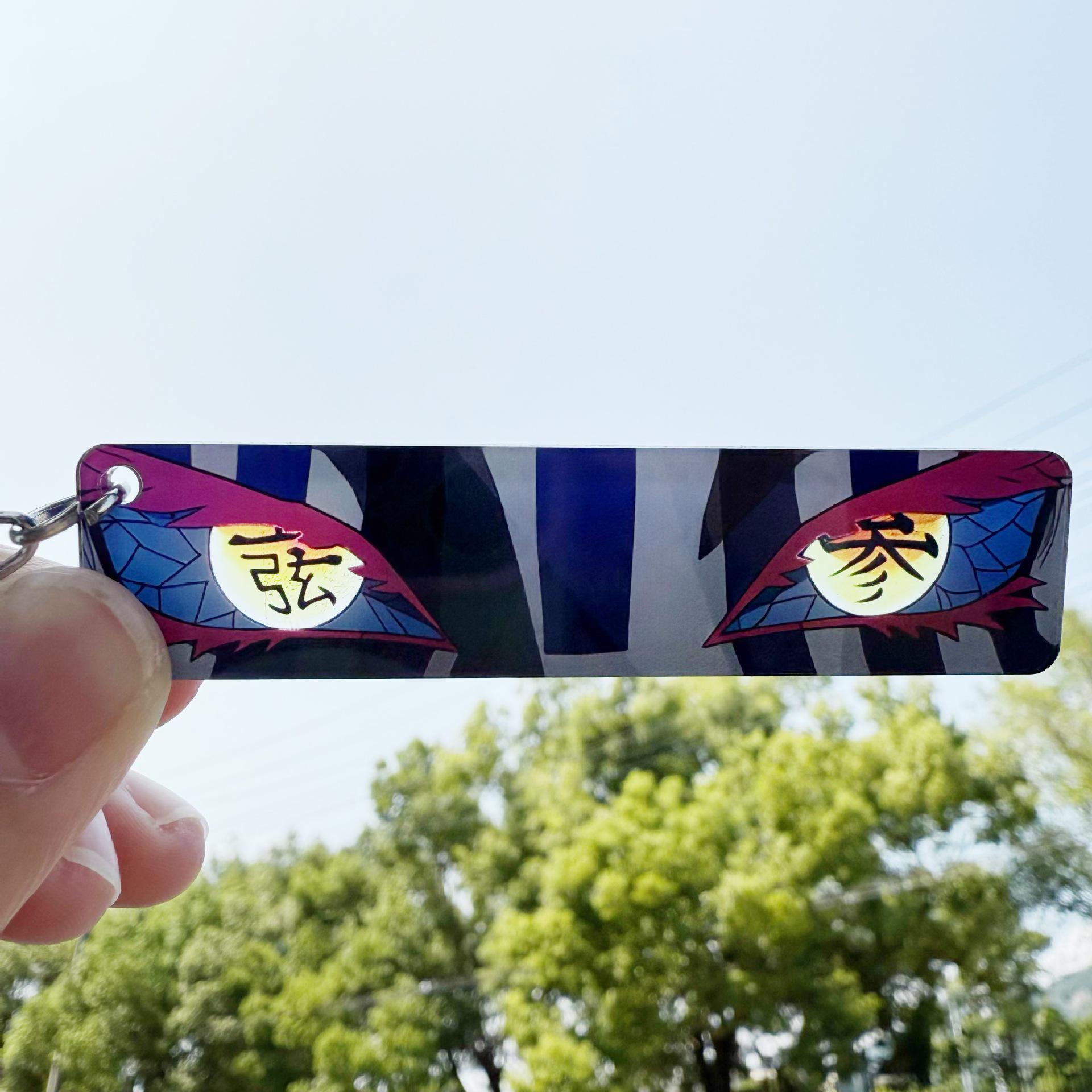 Прозрачный акриловый брелок «Истребитель демонов»: Зеницу, Муичиро, Мицури 7.5*1.8 cm
Прозрачный акриловый брелок «Истребитель демонов»: Зеницу, Муичиро, Мицури 7.5*1.8 cm