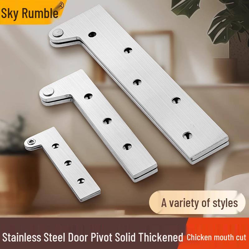 360° Rotating Stainless Steel Concealed Floor Spring Hinge Small Chicken Beak Hinge Silver
360° Rotating Stainless Steel Concealed Floor Spring Hinge Small Chicken Beak Hinge Silver