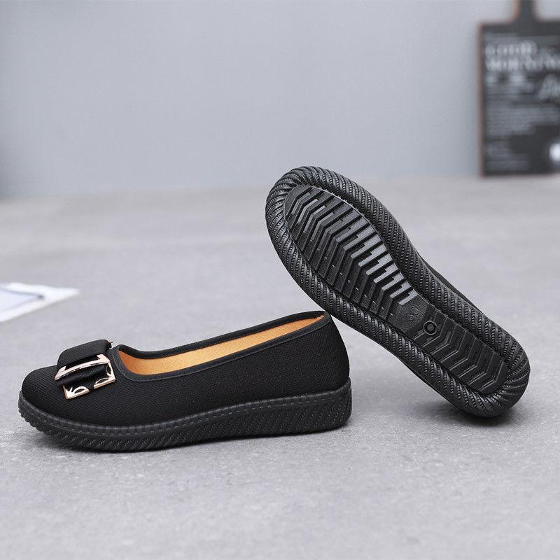 Soft-soled work shoes women s black cloth shoes women s single shoes hotel work non-slip maternity shoes mother shoes flat heel 35
Soft-soled work shoes women s black cloth shoes women s single shoes hotel work non-slip maternity shoes mother shoes flat heel 35
