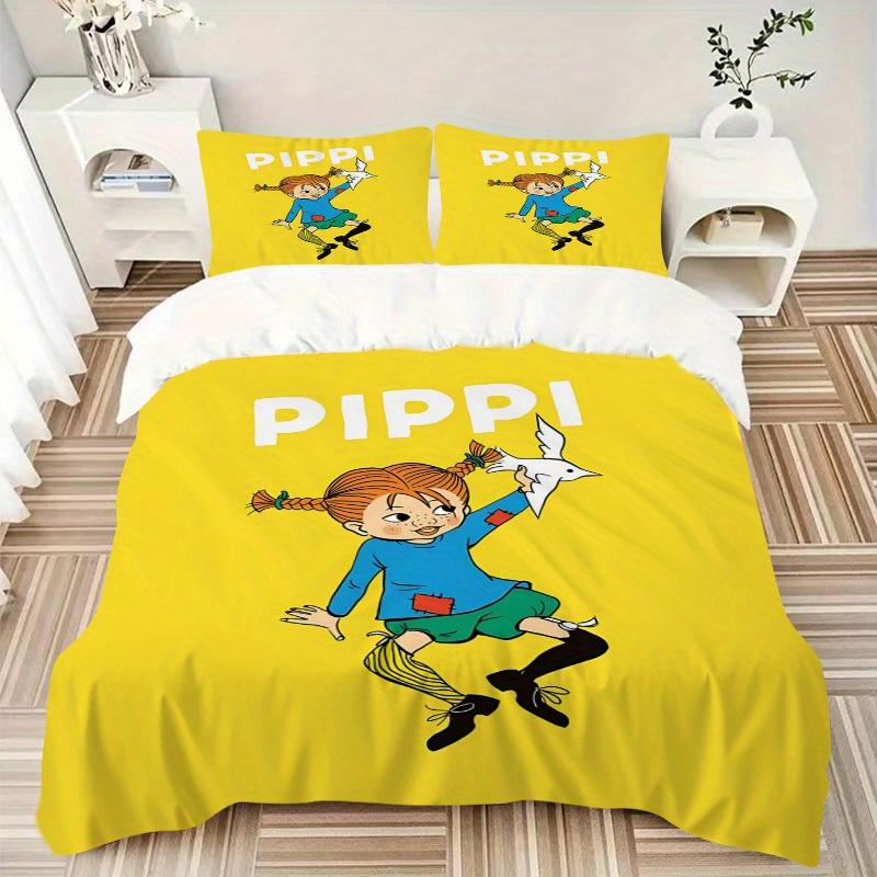 3pcs Pippi Bedding Set Down Comforter Cover and Pillowcases, Suitable for All Seasons(No Insert)-0729021 135x200cm
3pcs Pippi Bedding Set Down Comforter Cover and Pillowcases, Suitable for All Seasons(No Insert)-0729021 135x200cm