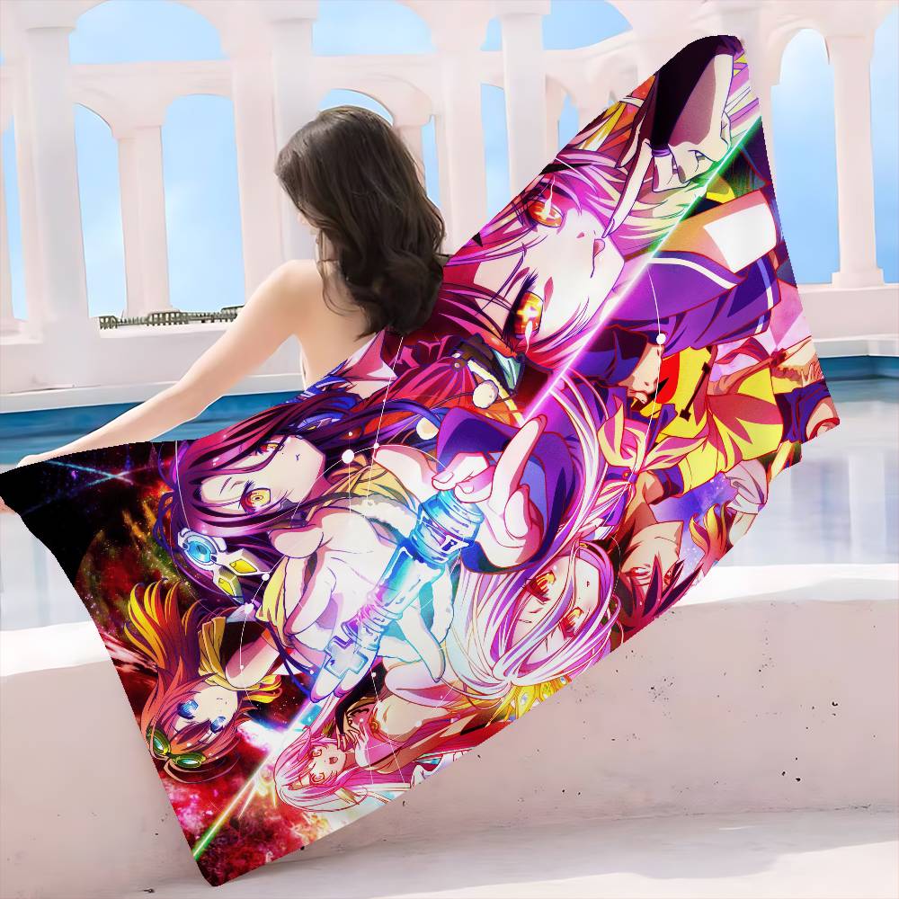Game No Game No Life Big Microfiber Beach Towels Quick Dry Towel Sand Beach Towels Pool Towel for Travel Swim Pool Yoga W30*H60(CM)
Game No Game No Life Big Microfiber Beach Towels Quick Dry Towel Sand Beach Towels Pool Towel for Travel Swim Pool Yoga W30*H60(CM)