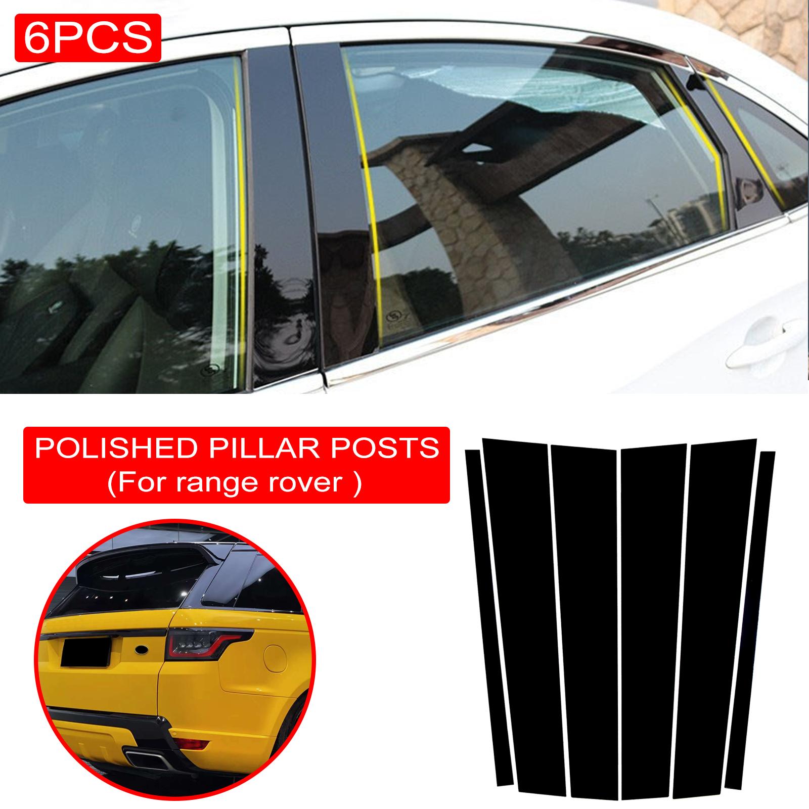 6 шт. полированные стойки, пригодные для Land Rover Range Rover Sport 2010-2013, накладка на окно, аксессуары для колонн BC
6 шт. полированные стойки, пригодные для Land Rover Range Rover Sport 2010-2013, накладка на окно, аксессуары для колонн BC