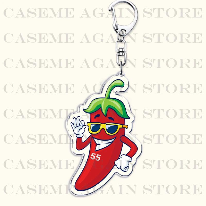 Carlos Sainz Chilli 55 Keychains for Accessories Key Chain Jewelry Racing Cars Drivers Keyrings Race Smooth Operator Fans Gifts
Carlos Sainz Chilli 55 Keychains for Accessories Key Chain Jewelry Racing Cars Drivers Keyrings Race Smooth Operator Fans Gifts