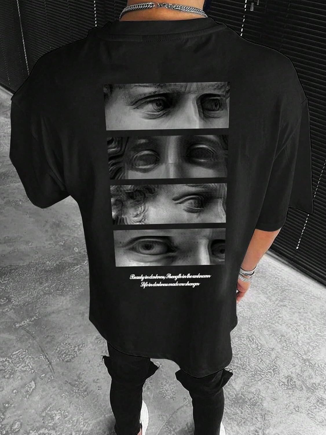 Men s Drop Shoulder Short Sleeve T-Shirt, Avant-Garde Graphic Print, Hip-Hop Streetwear for Daily & Street Casual Wear 5XL різнокольоровий
Men s Drop Shoulder Short Sleeve T-Shirt, Avant-Garde Graphic Print, Hip-Hop Streetwear for Daily & Street Casual Wear 5XL різнокольоровий