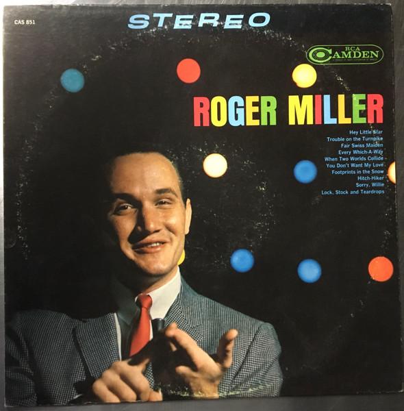 LP Record ROGER MILLER Roger Miller CAS851 RCA Camden US CountryFolk Used
LP Record ROGER MILLER Roger Miller CAS851 RCA Camden US CountryFolk Used