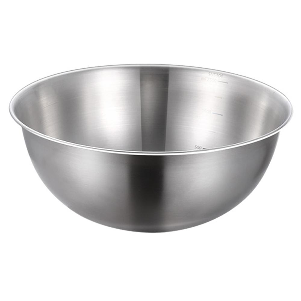 22cm Diameter Salad Bowl Stainless Steel 304 Mixing Bowl with Measurement Markings for Kitchen/Baking (No FDA)
22cm Diameter Salad Bowl Stainless Steel 304 Mixing Bowl with Measurement Markings for Kitchen/Baking (No FDA)