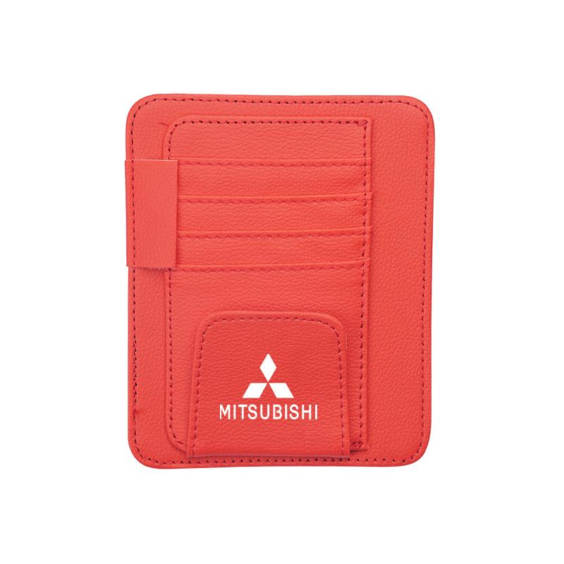Car PU Leather Sun Visor Sunglasses Ticket Card Storage Bag Accessorie For Mitsubishi Lancer Galant Attrage Xpander Mirage ASX
Car PU Leather Sun Visor Sunglasses Ticket Card Storage Bag Accessorie For Mitsubishi Lancer Galant Attrage Xpander Mirage ASX